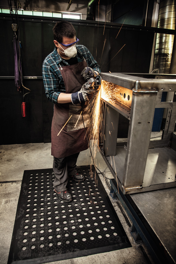 Arbeitsplatzmatte für die Industrie von isoloc